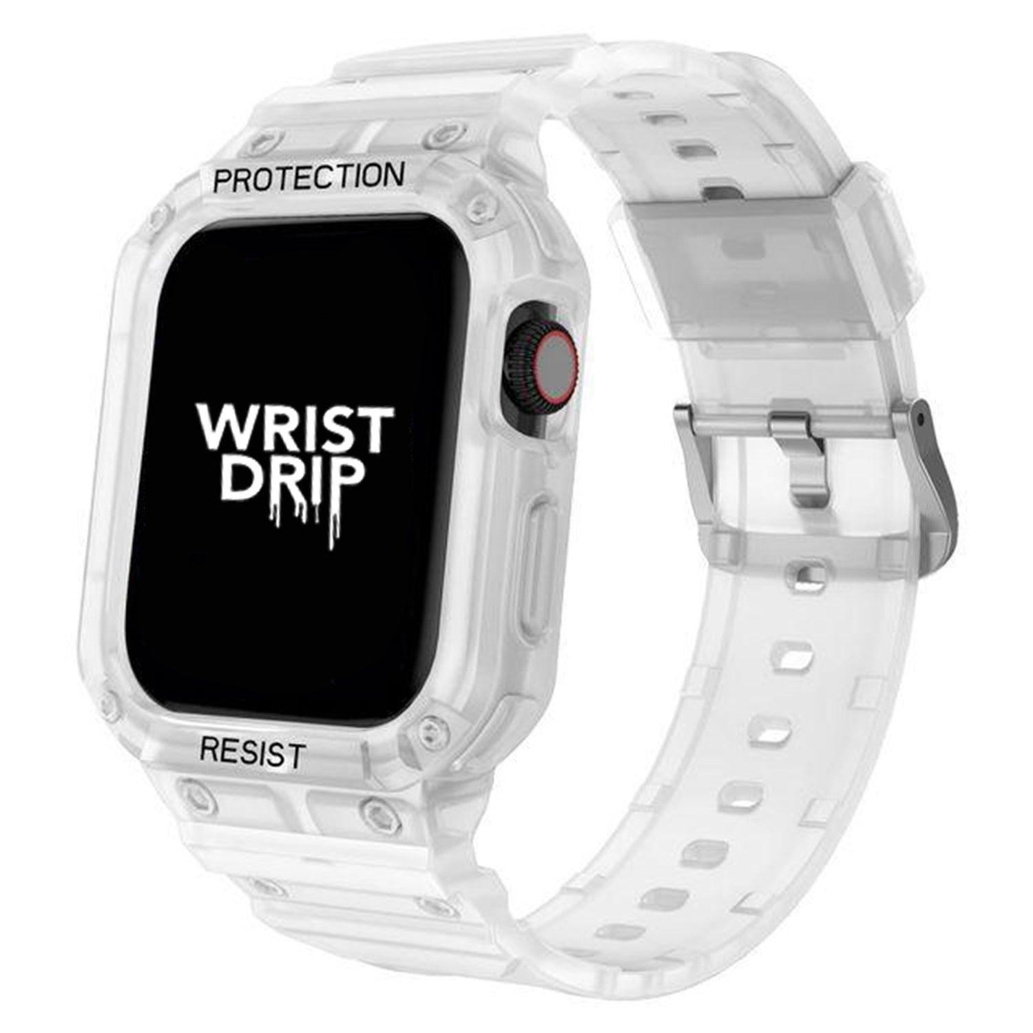 Alpha Protection Silicone Ultra Apple Watch Band (6 Colours) - shopwristdrip