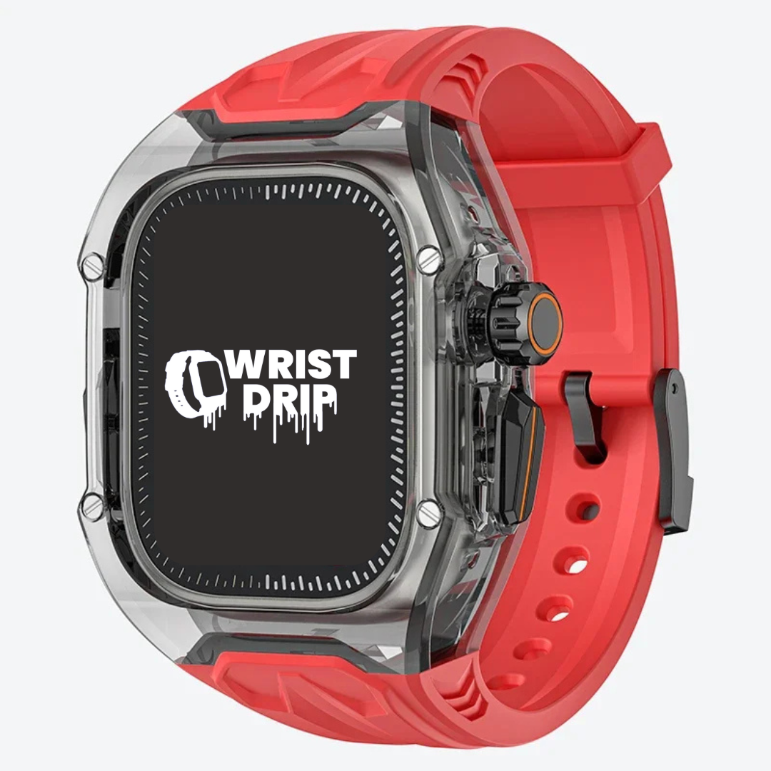 The Richie – Silicone Apple Watch Case & Band – Protective Strap & Case Combo (6 Colours)