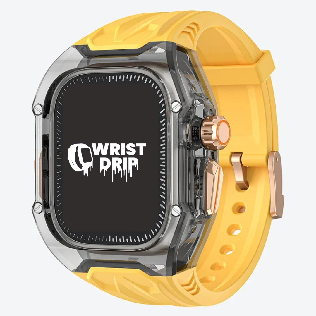 The Richie – Silicone Apple Watch Case & Band – Protective Strap & Case Combo (6 Colours)