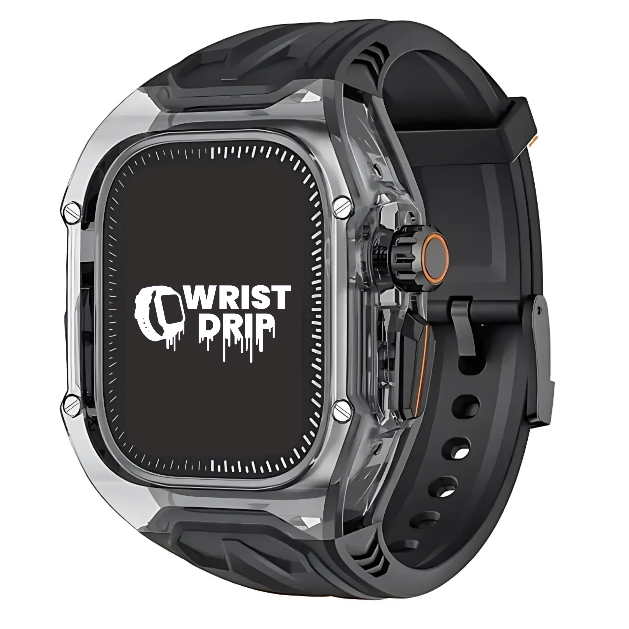 The Richie – Silicone Apple Watch Case & Band – Protective Strap & Case Combo (6 Colours)