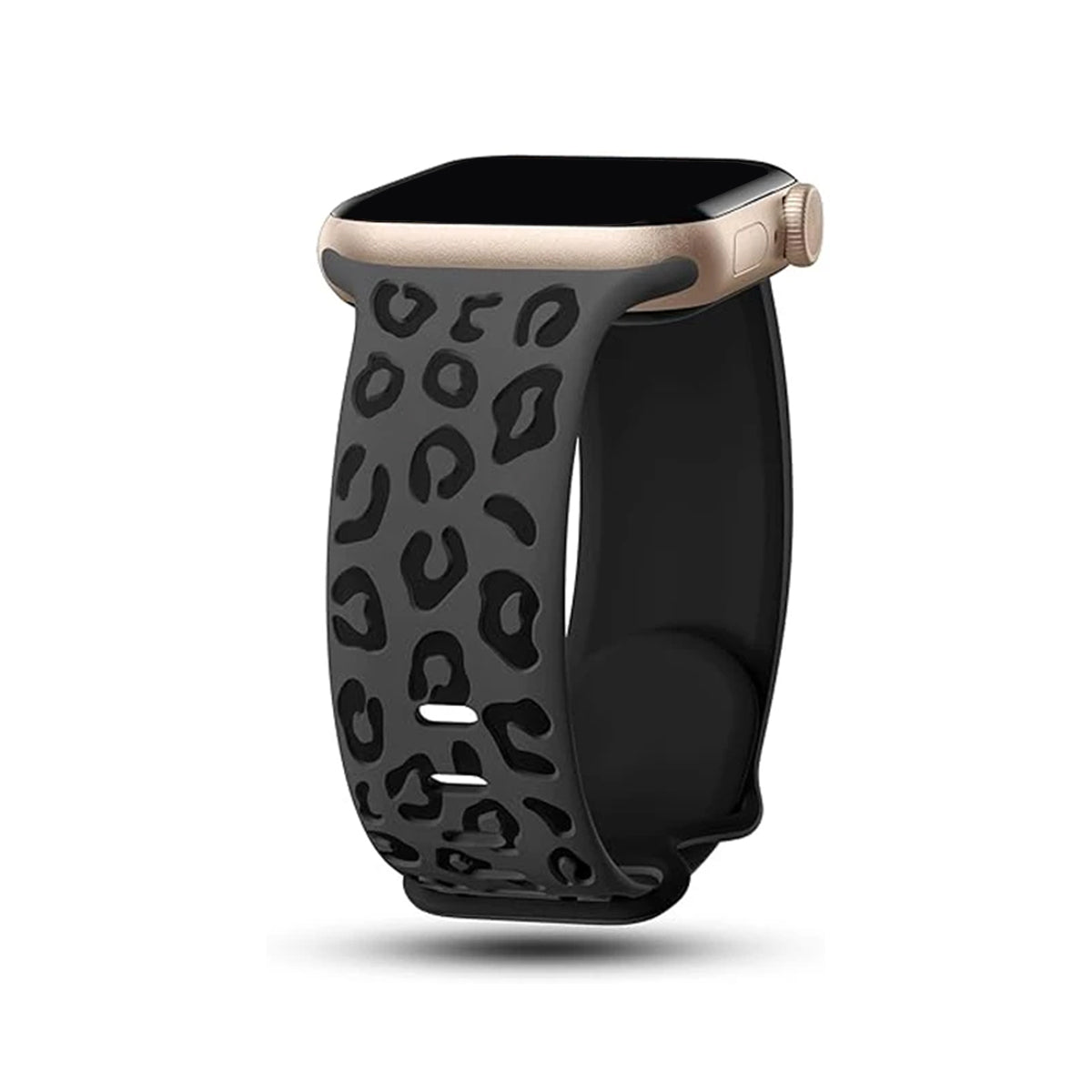 Cheetah Print Black Leopard Print Apple Watch Band Clearance