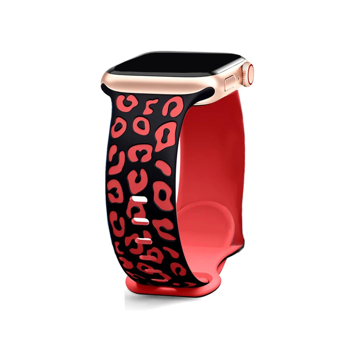 The Cheetah Silicone Apple Watch Band (12 Colours)