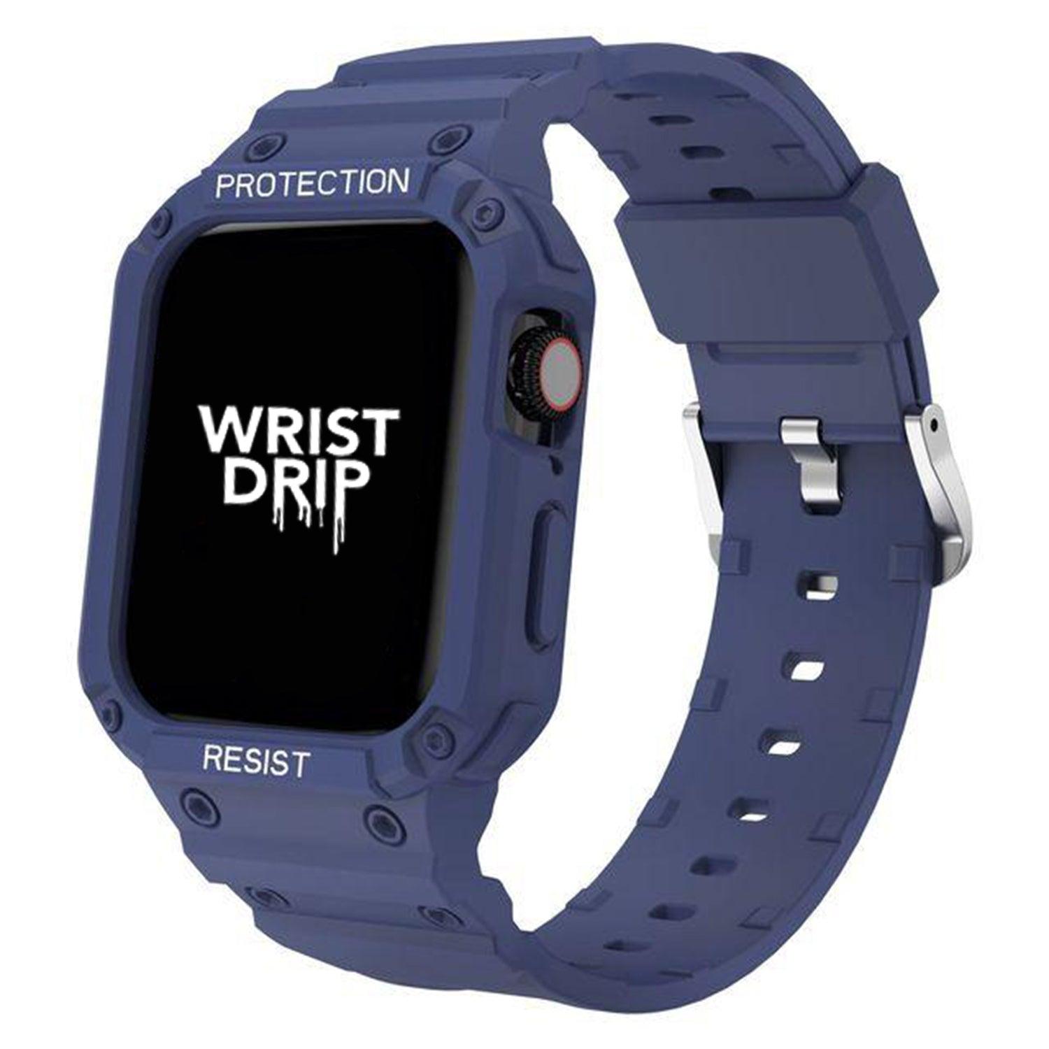 Alpha Protection Silicone Ultra Apple Watch Band (6 Colours) - shopwristdrip