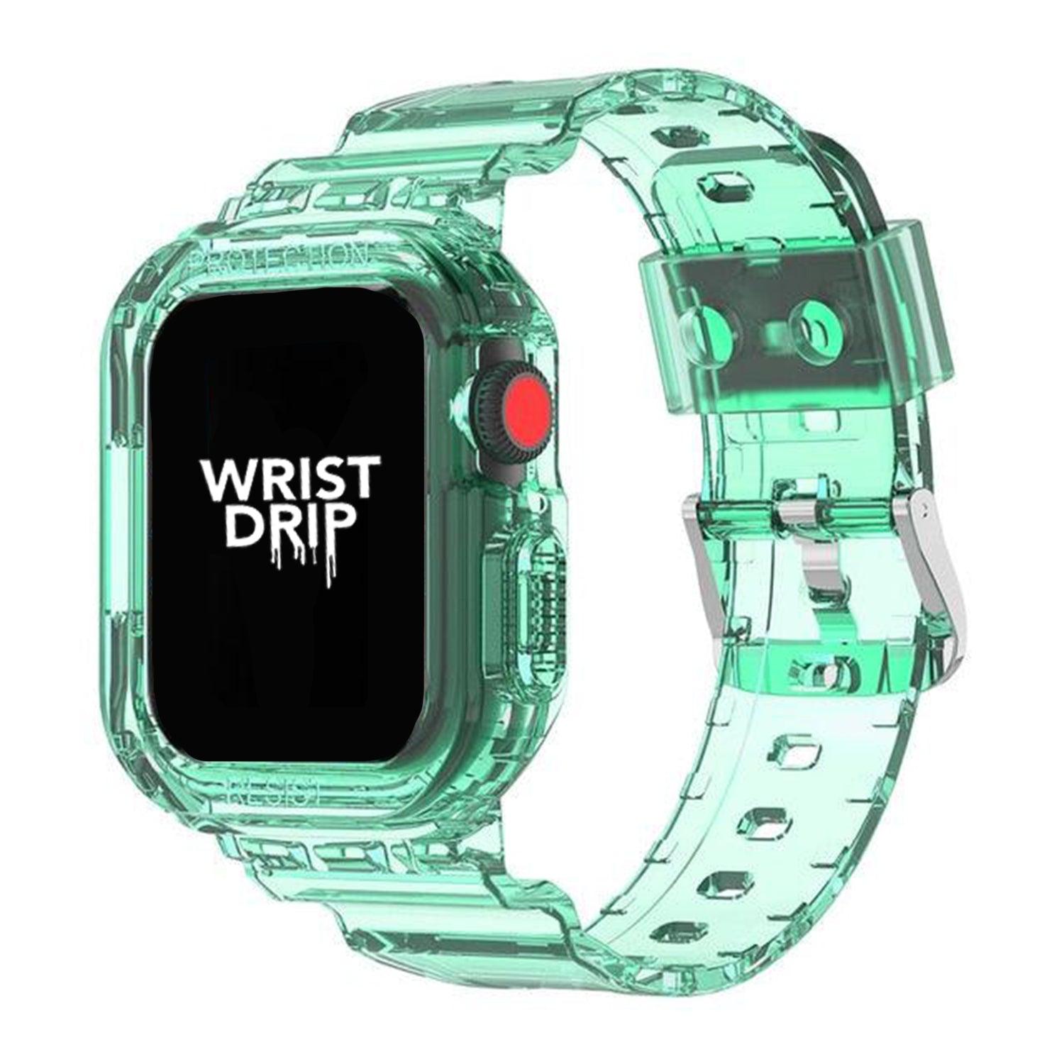 Clear Alpha Protection Apple Watch Band (5 Colours) - shopwristdrip