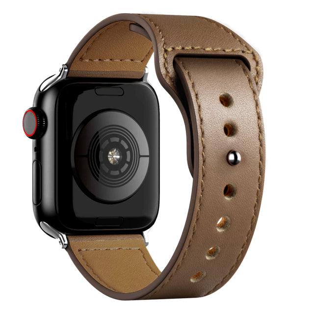 The Opulence Leather Apple Watch Band (13 Colours) - shopwristdrip