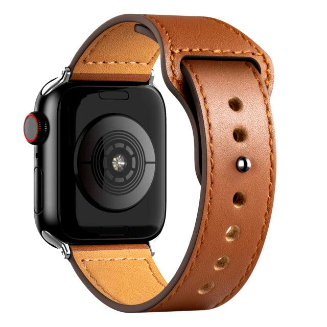 The Opulence Leather Apple Watch Band (13 Colours) - shopwristdrip