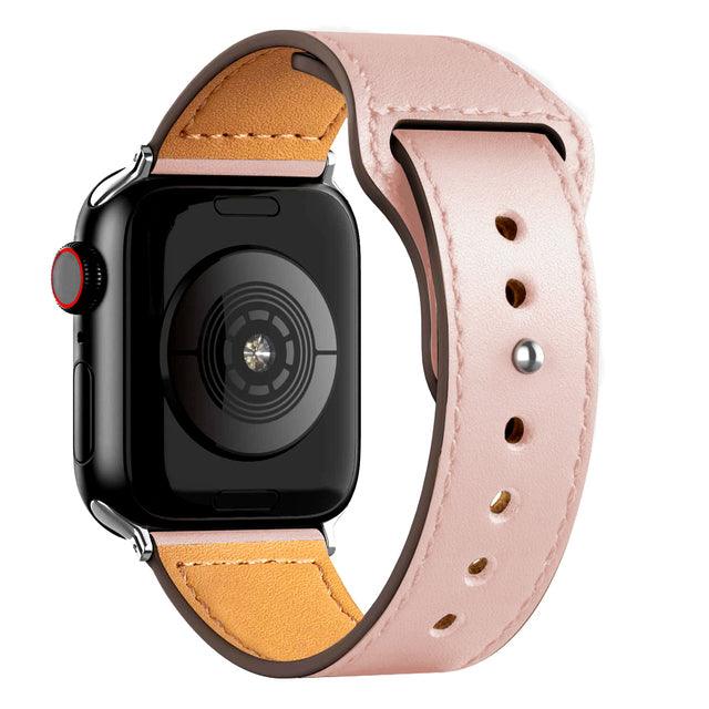 The Opulence Leather Apple Watch Band (13 Colours) - shopwristdrip
