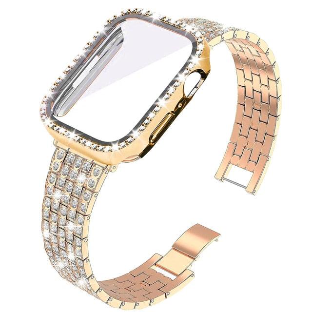 Women's Diamante Apple Watch Band (3 Colours) - shopwristdrip