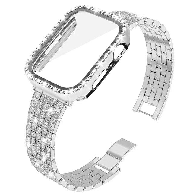 Women's Diamante Apple Watch Band (3 Colours) - shopwristdrip