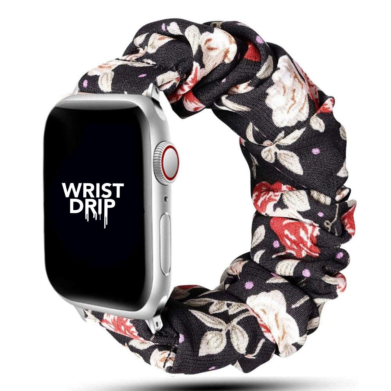 The Scrunchie Women's Apple Watch Band (19 Colours) - shopwristdrip