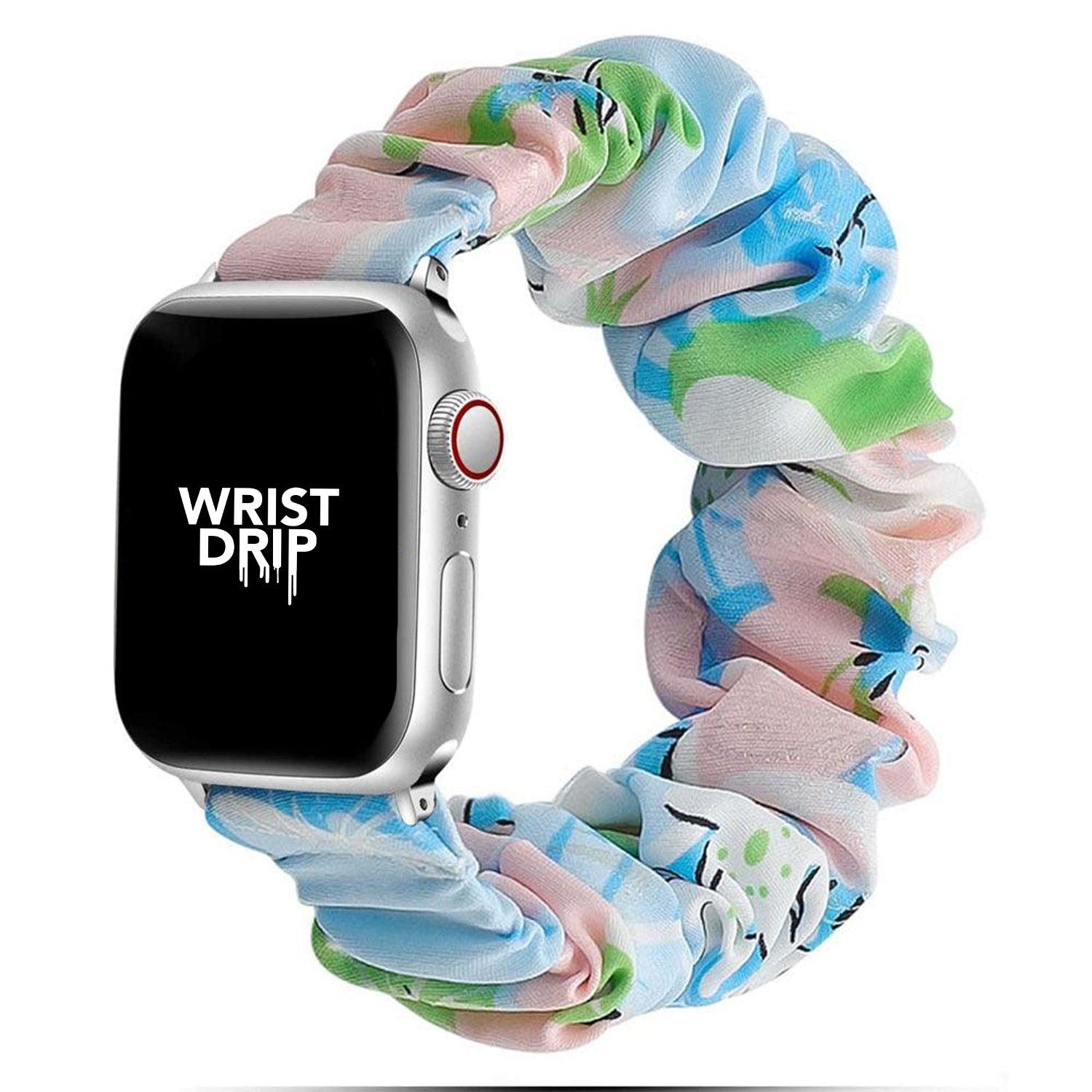 The Scrunchie Women's Apple Watch Band (19 Colours) - shopwristdrip
