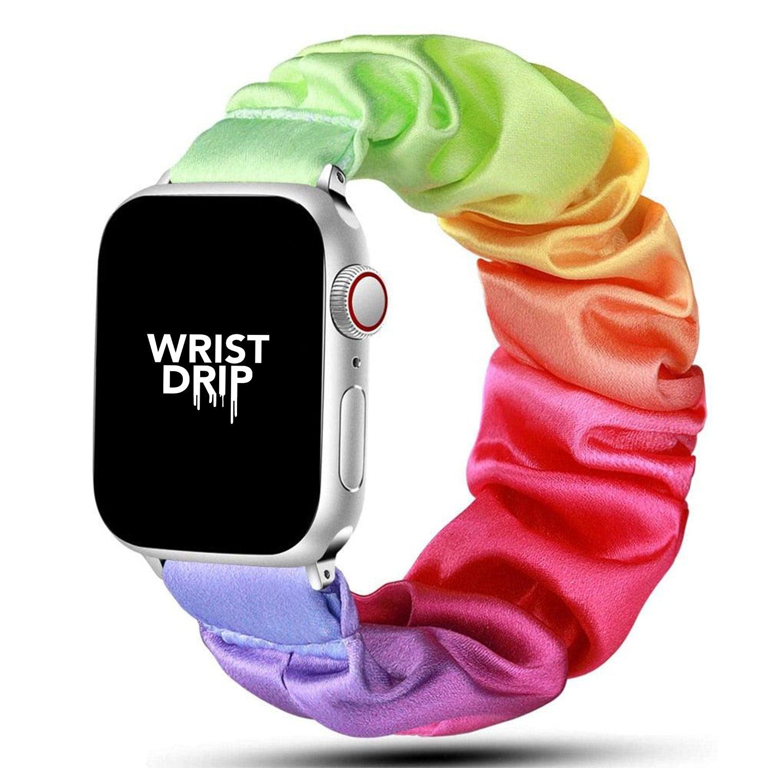 The Scrunchie Women's Apple Watch Band (19 Colours) - shopwristdrip