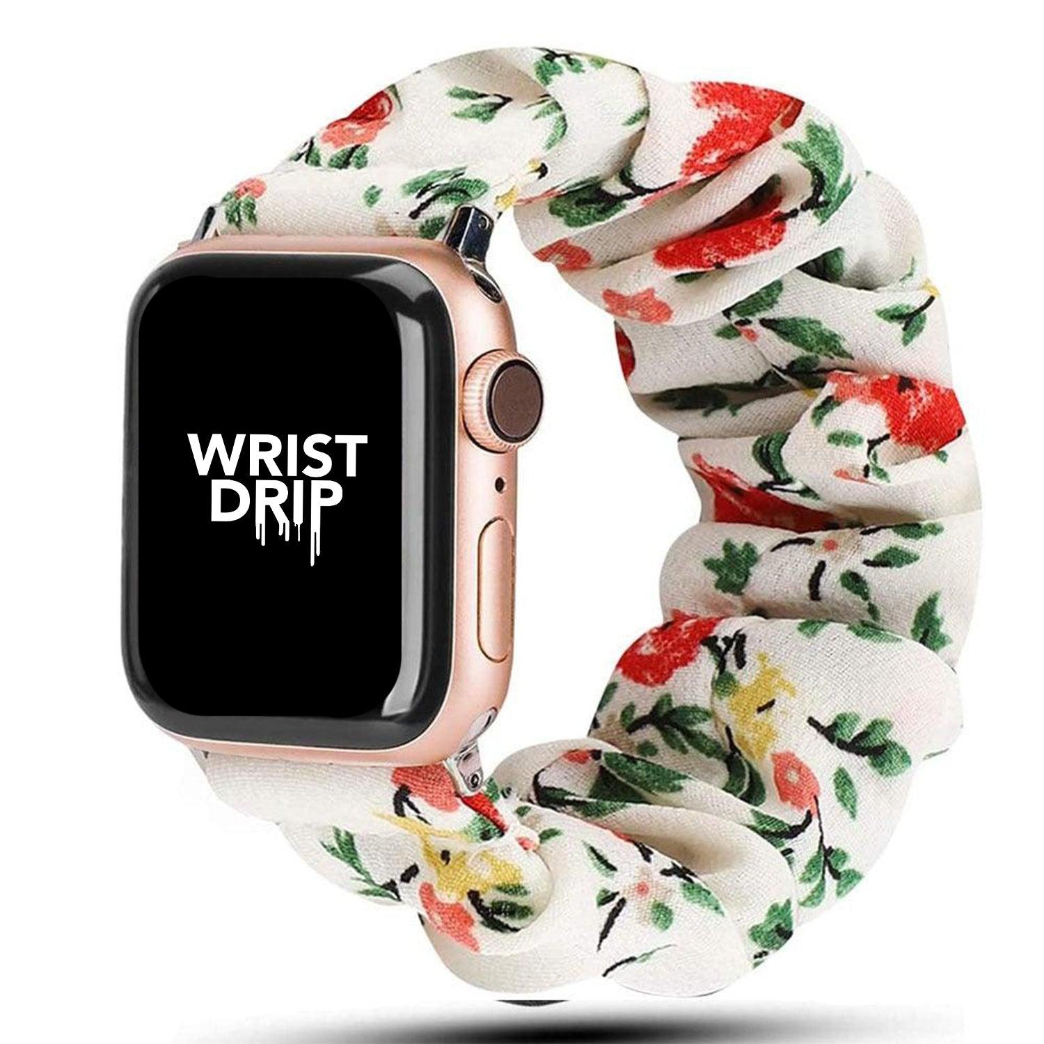 The Scrunchie Women's Apple Watch Band (19 Colours) - shopwristdrip