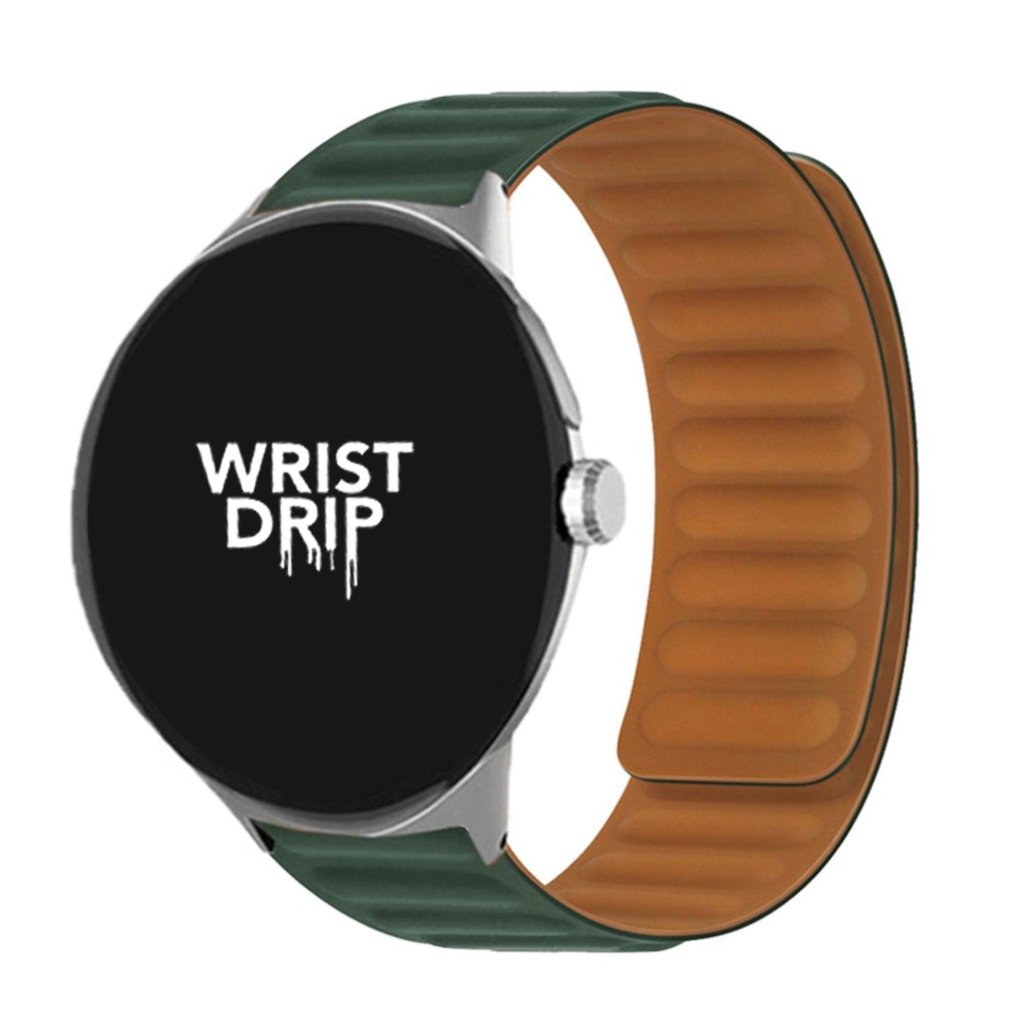 Equoia colour silicone band for Google Pixel Watch, soft and sweat-resistant