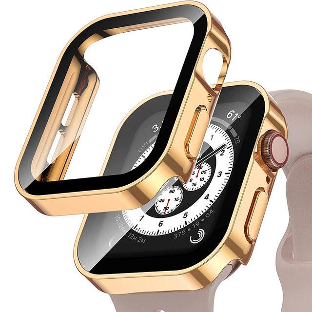 Rose Gold screen protector for Apple iWatch – stylish, durable, and a perfect match for rose gold Apple Watch cases.