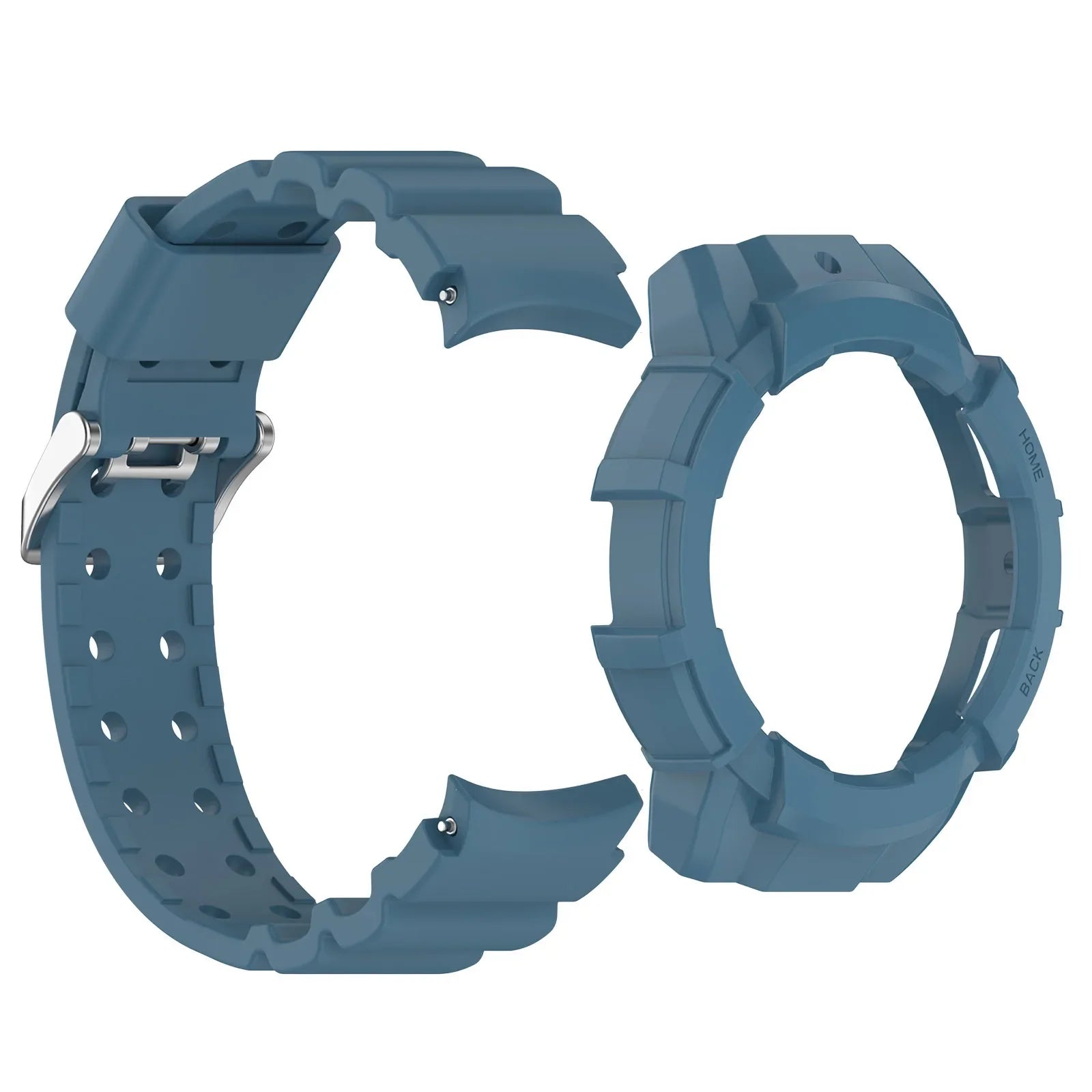 Blue silicone Samsung Galaxy 7 watch band – comfortable strap for everyday wear