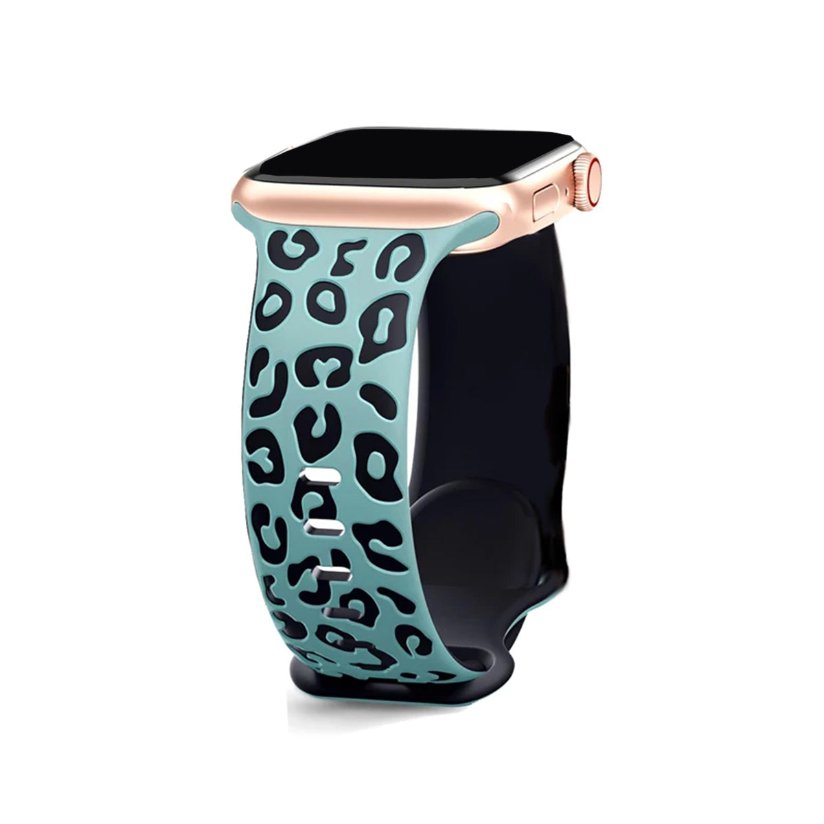 Wrist Band Cheetah Silicone Apple Watch Band Leopard Print