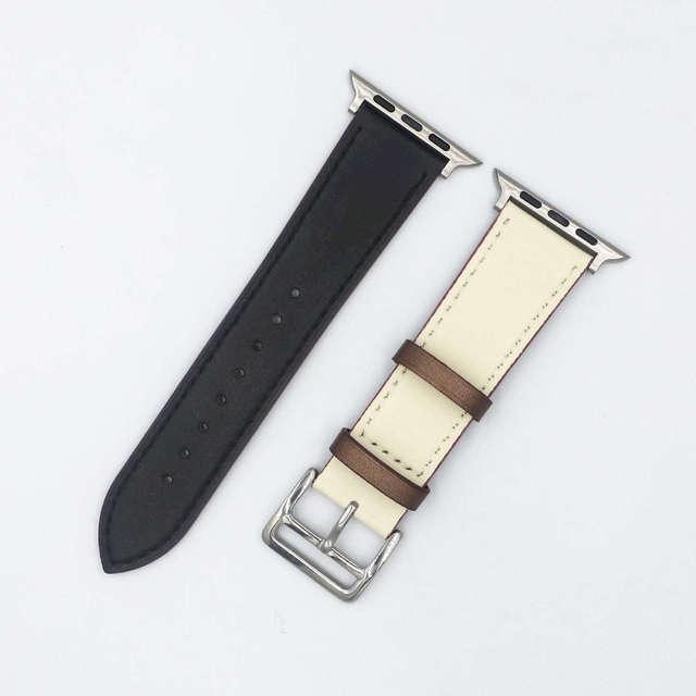 Men's Signature Leather Apple Watch Bands (11 Colours) - shopwristdrip